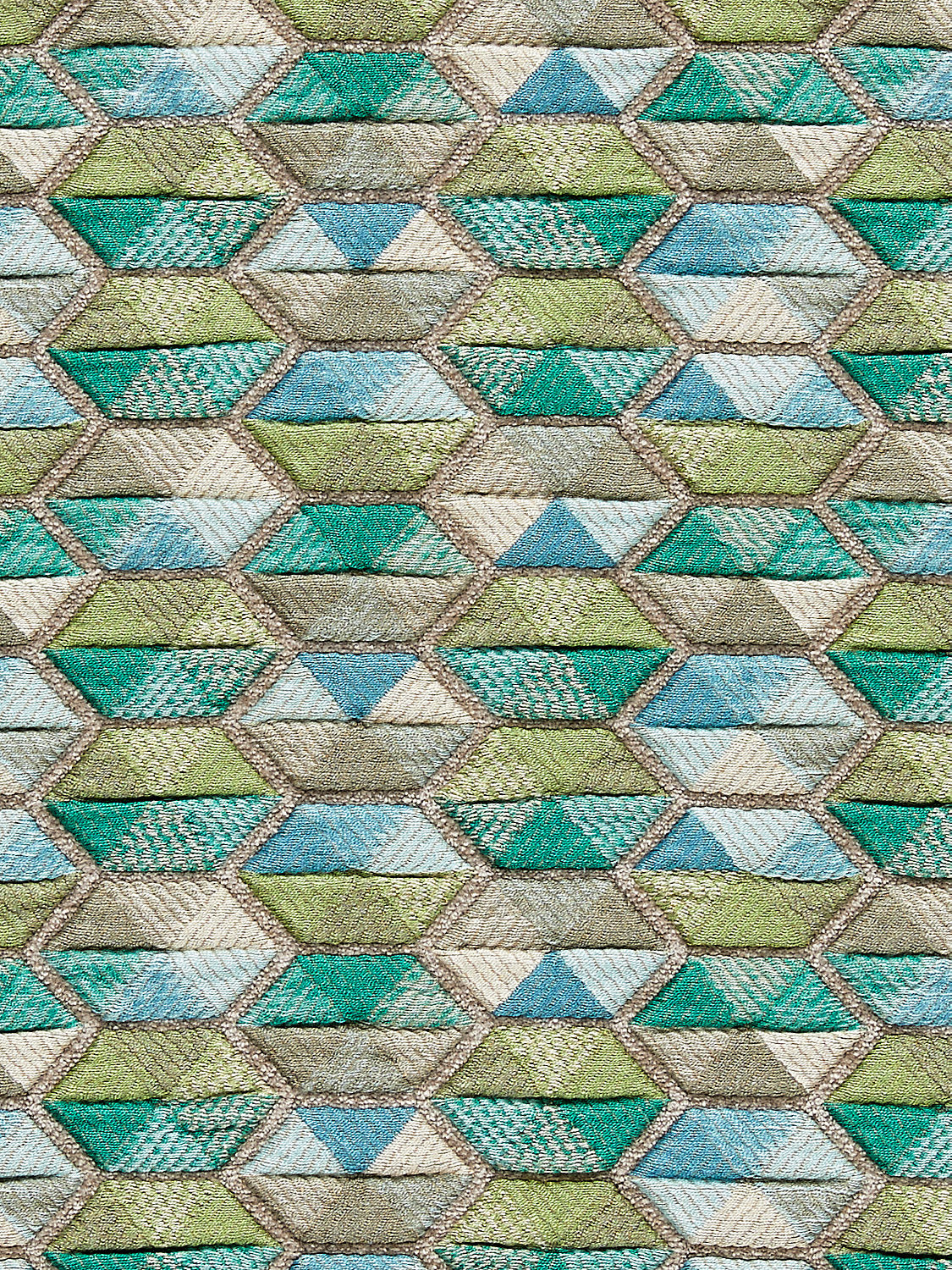 Carousel - Aqua - Scalamandre Fabric