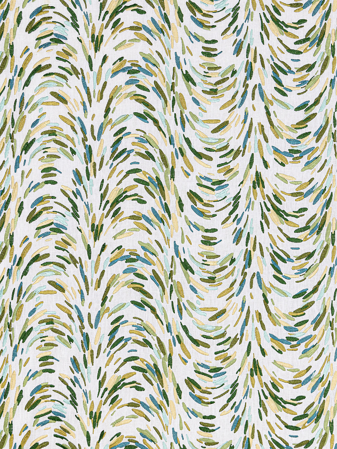 Fountain Embroidery - Leaf