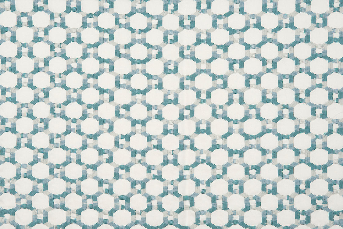 Island Trellis - Aqua