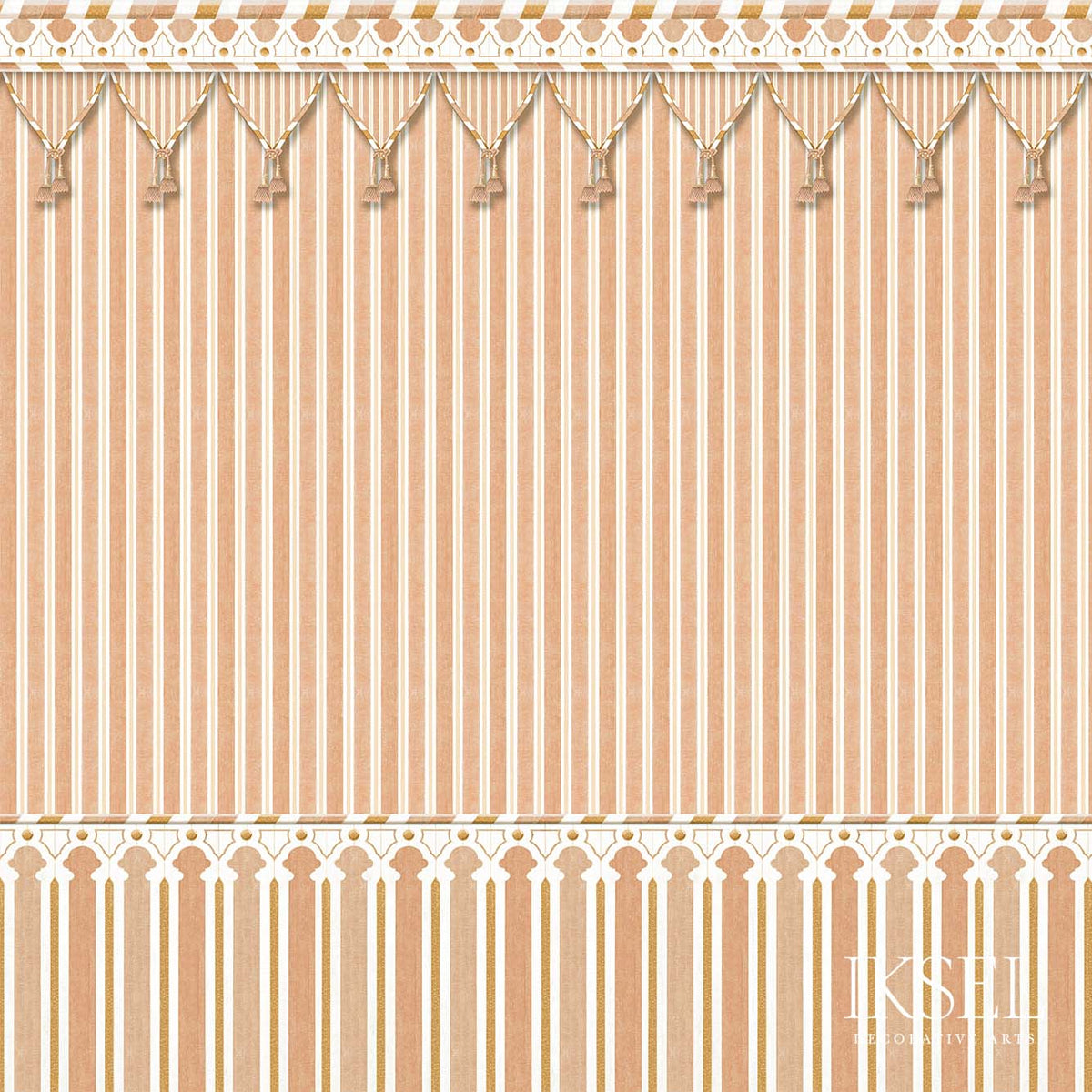 KUBILAIS-TENT-TERRA-COTTA-SCHUMACHER-IK3604