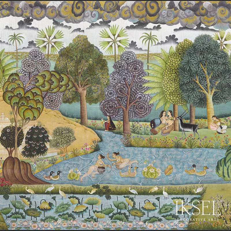 D-RAJPUT-FANTASY-GOUACHE-SCHUMACHER-IK4500