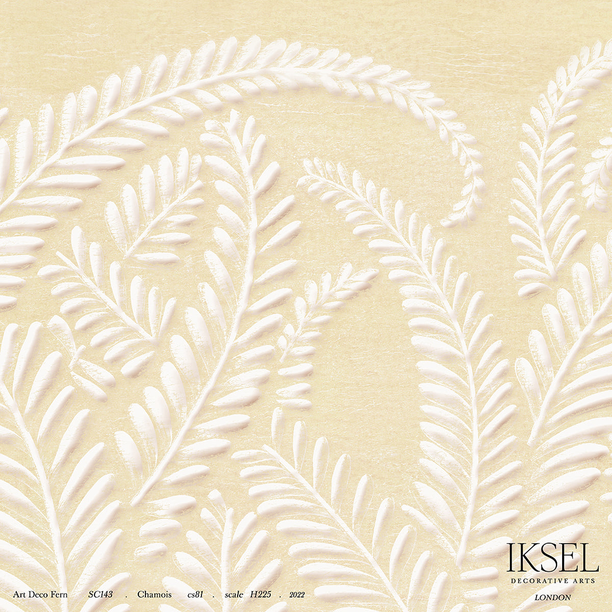 ART-DECO-FERN-CHAMOIS-SCHUMACHER-IK7100