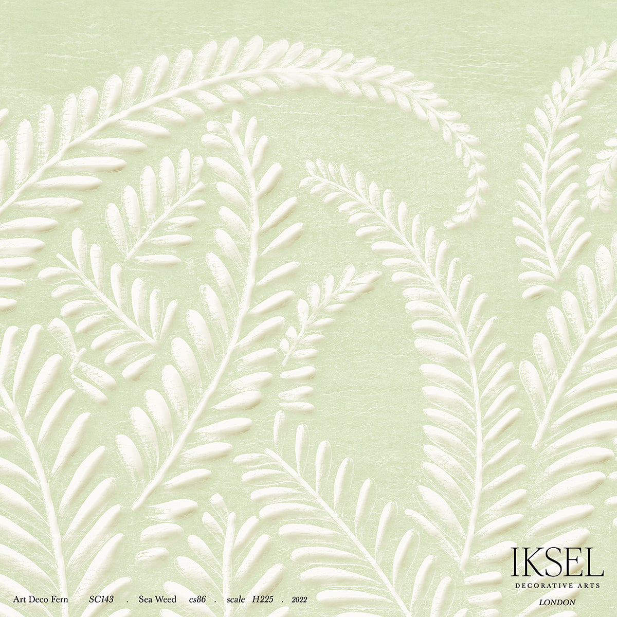 ART-DECO-FERN-SEA-WEED-SCHUMACHER-IK7105