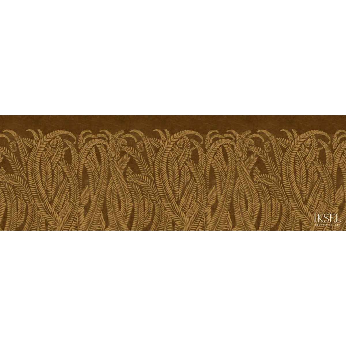 ART-DECO-GOLDEN-FERN-GOLDEN-BROWN-SCHUMACHER-IK8401