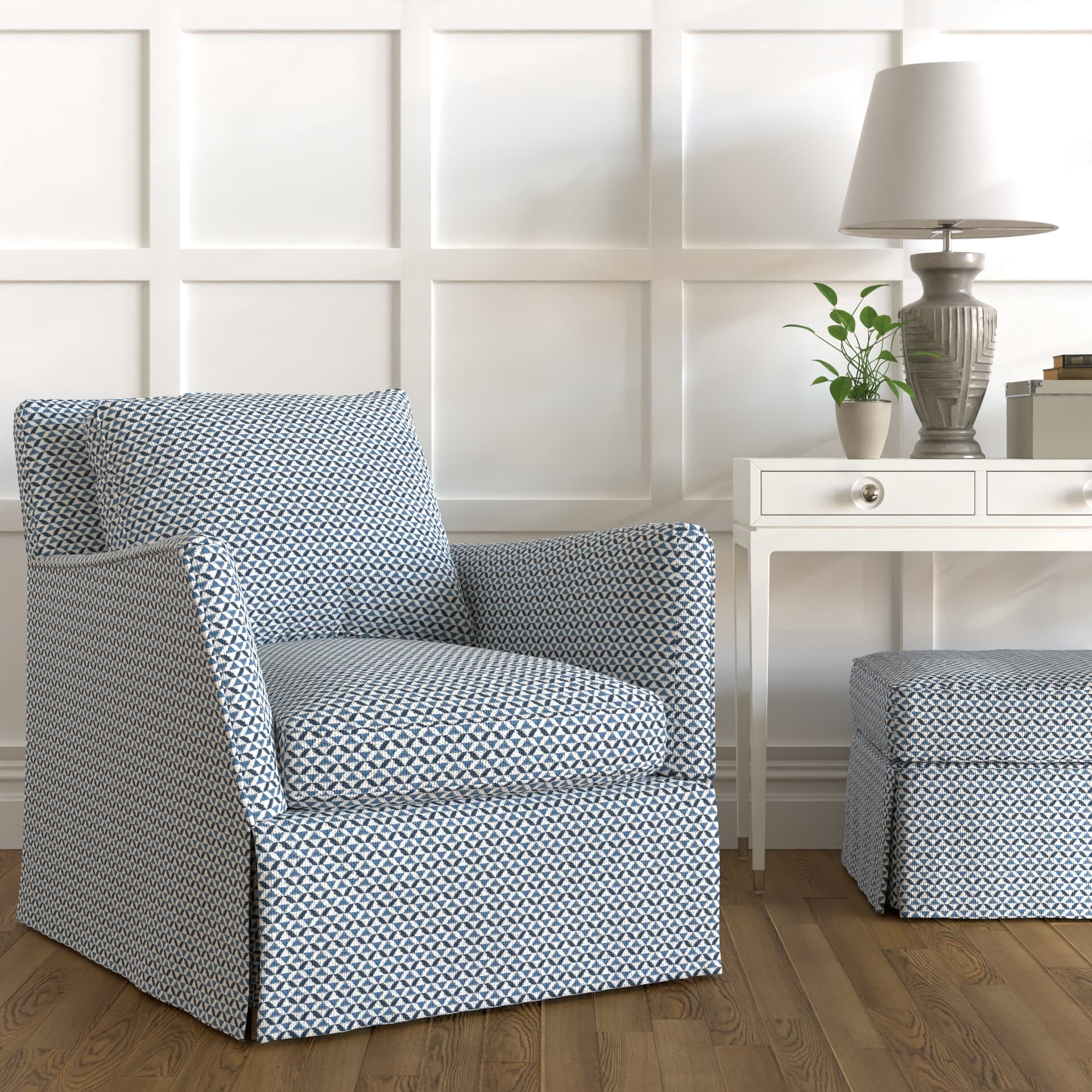 Iona 3 Olive - Stout Textiles Fabric