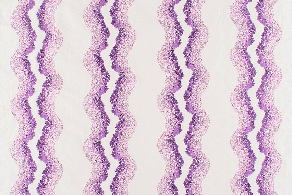 Anchita Embroidery - Purple - Scalamandre Fabric