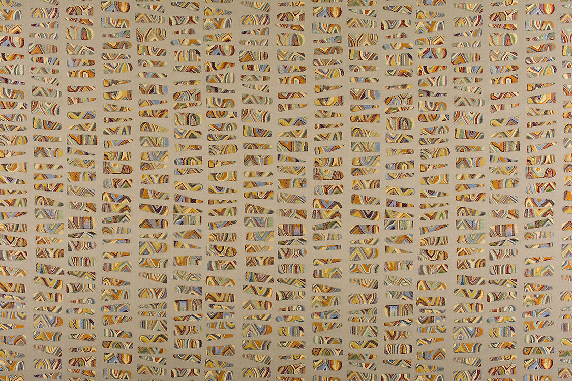 Galisteo - Grey/Multi - Scalamandre Fabric