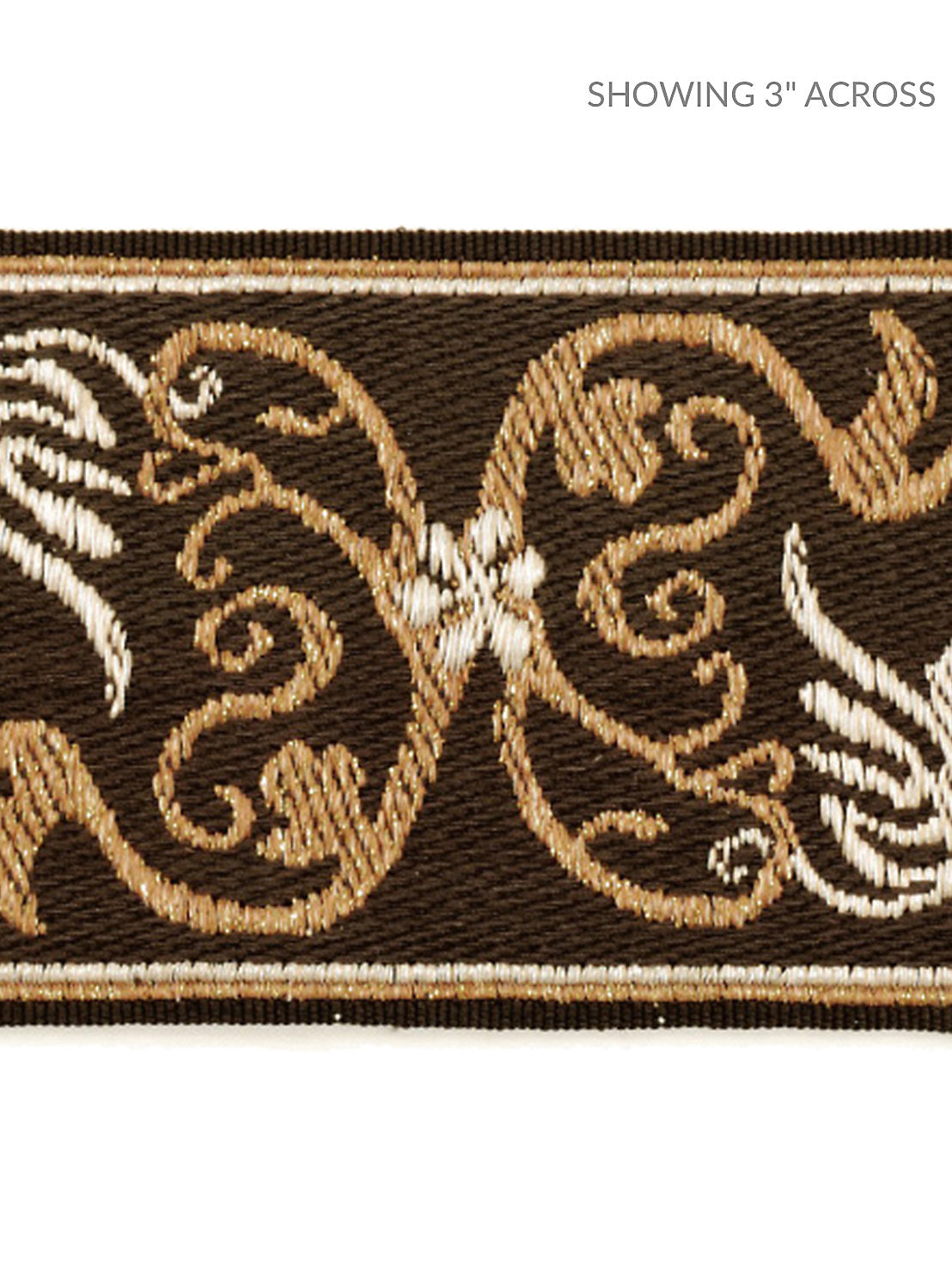 Siecle Grimm Braid - Umber - Scalamandre Trim