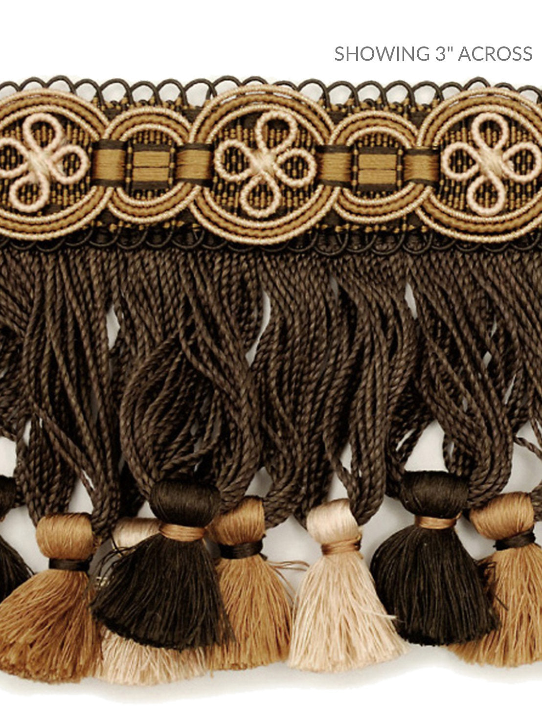 Siecle Condillac Fringe - Umber - Scalamandre Trim