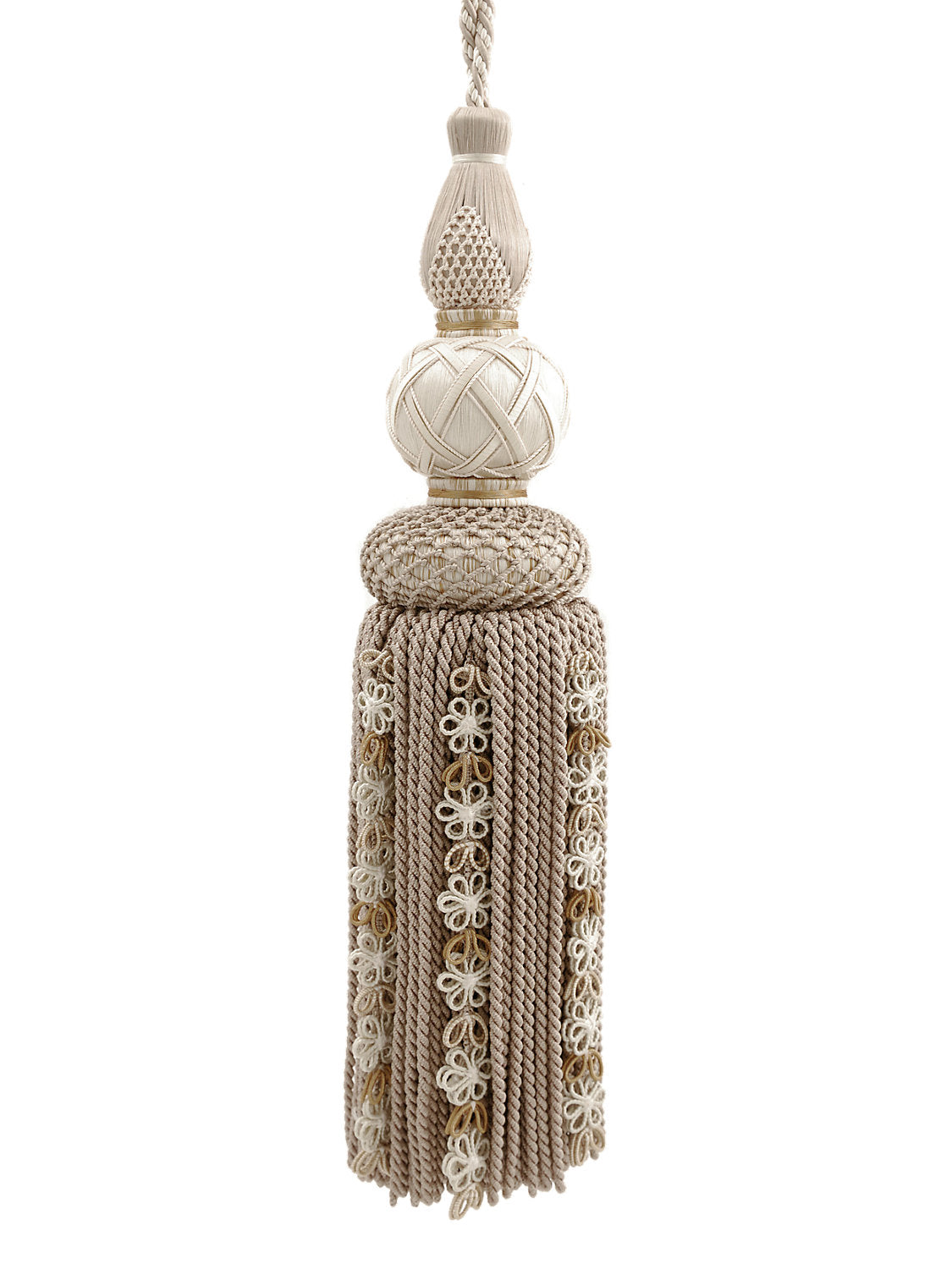 Siecle Single Tassel Tieback - Patina