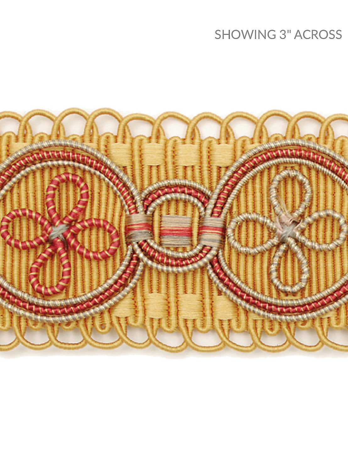 Siecle Montesquieu Galon - Gold - Scalamandre Trim