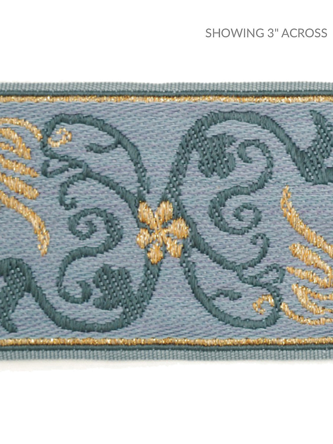 Siecle Grimm Braid - French Blue - Scalamandre Trim