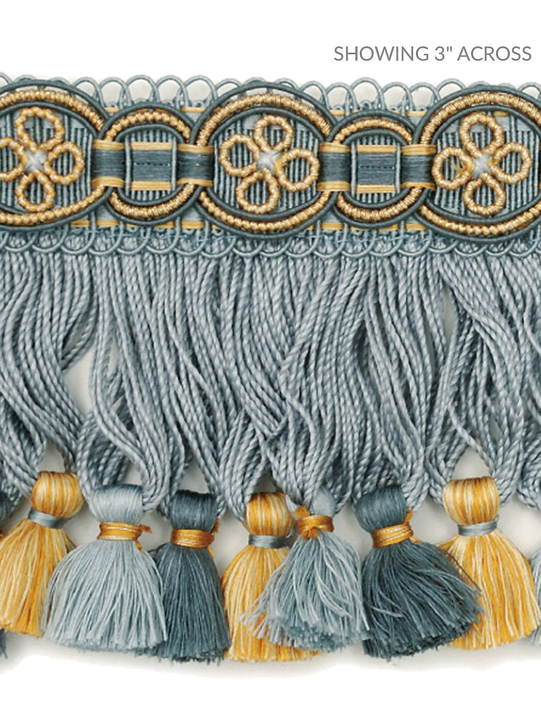 Siecle Condillac Fringe - French Blue - Scalamandre Trim