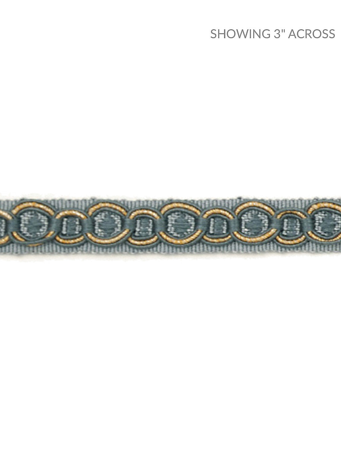 Siecle Rousseau Gimp - French Blue - Scalamandre Trim