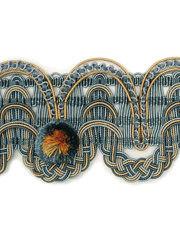 Siecle Gimp Voltaire - French Blue