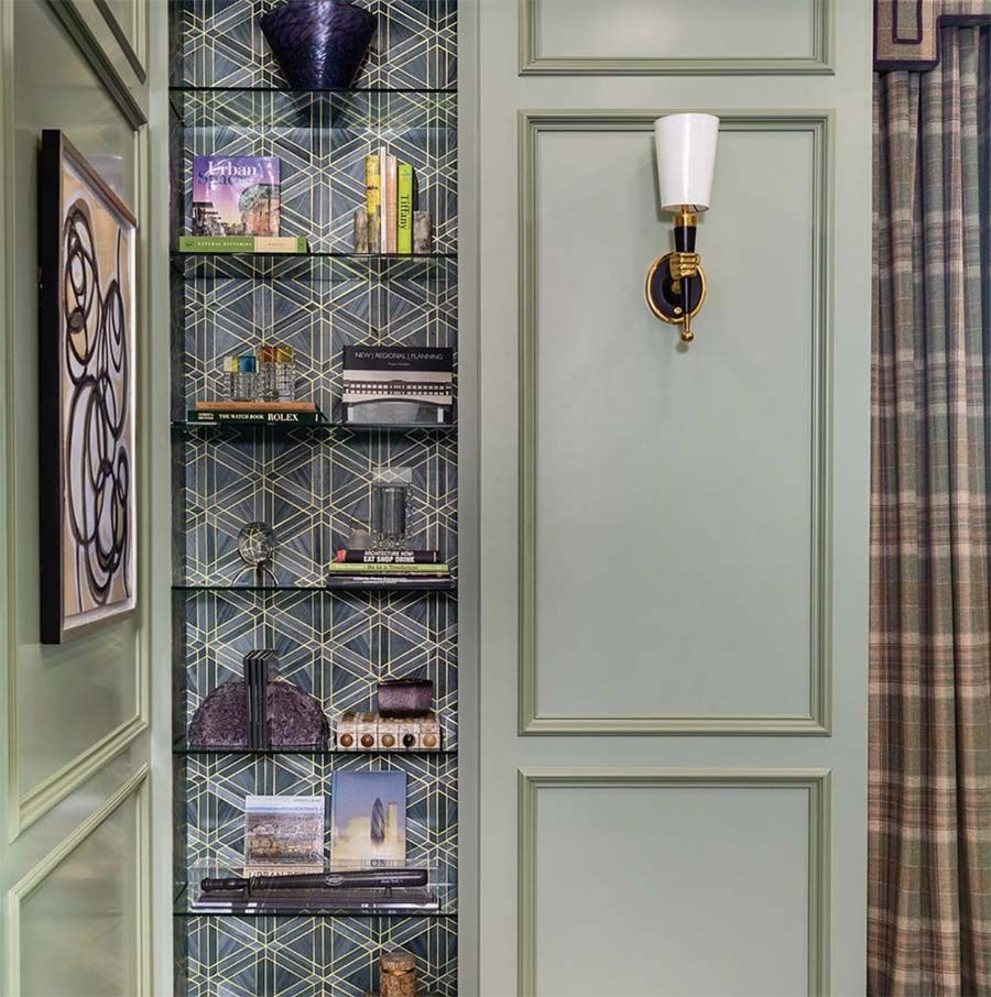 Facet - FAC-08 VIOLET DIAMOND - Innovations Wallcovering