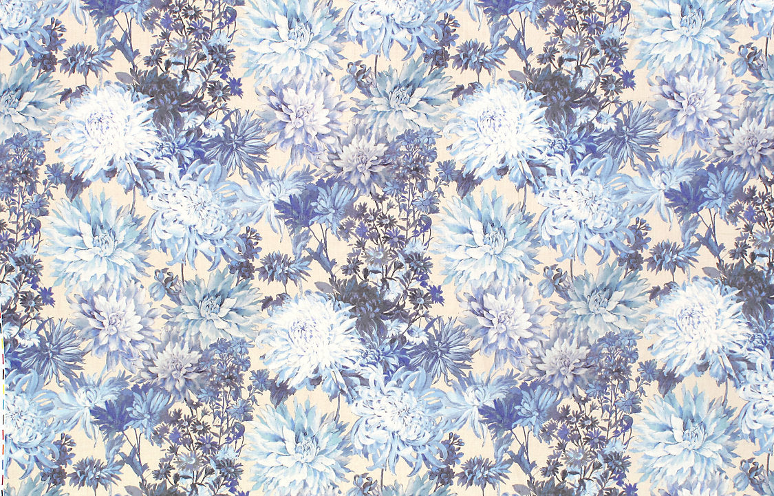 Grey'S Flower Garden - Blues