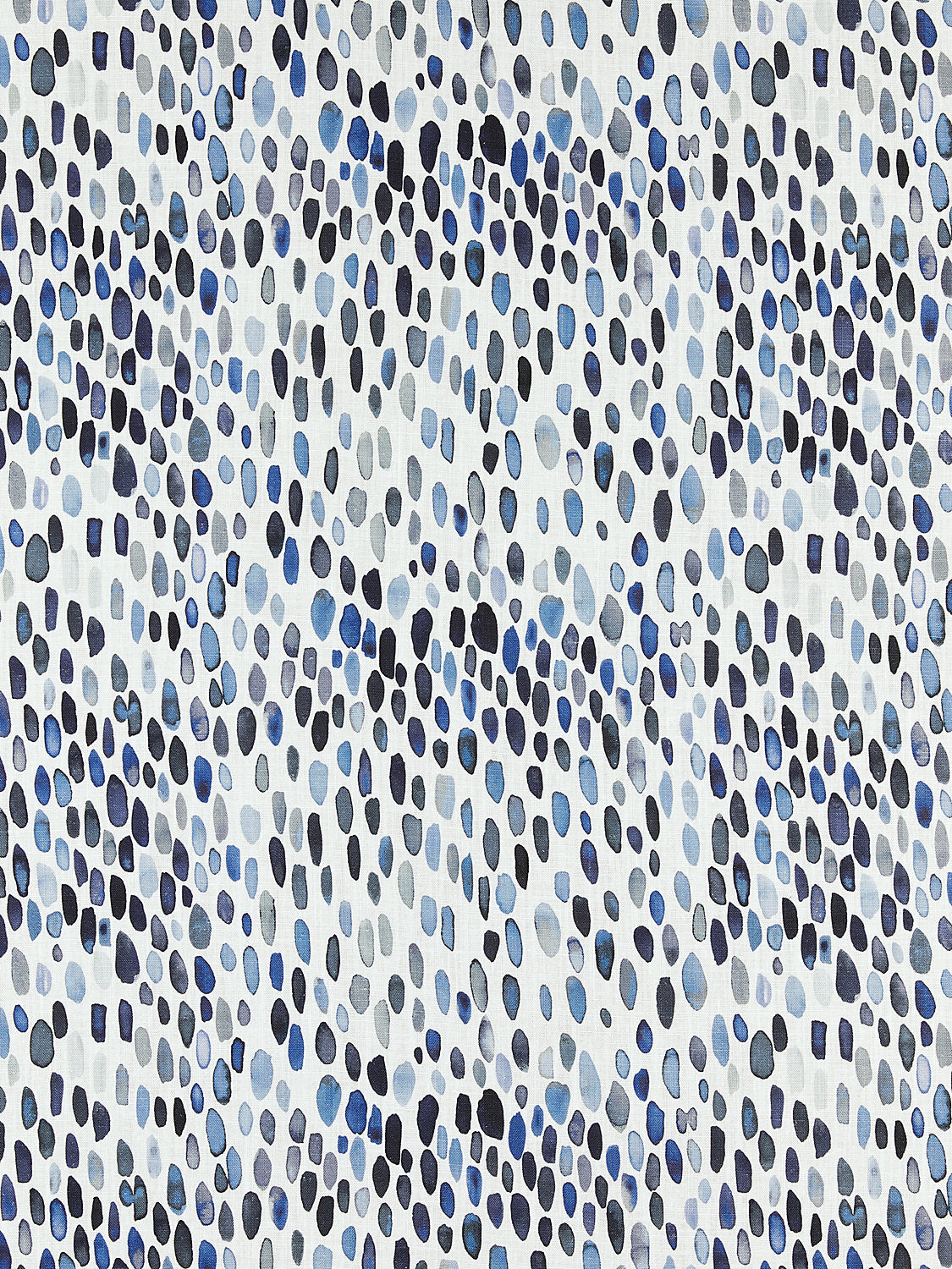 Jamboree Linen Print - Blues
