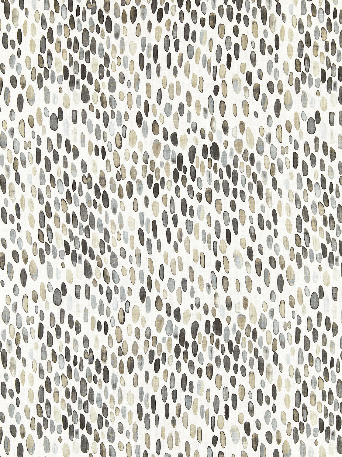 Jamboree Linen Print - Greys - Scalamandre Fabric