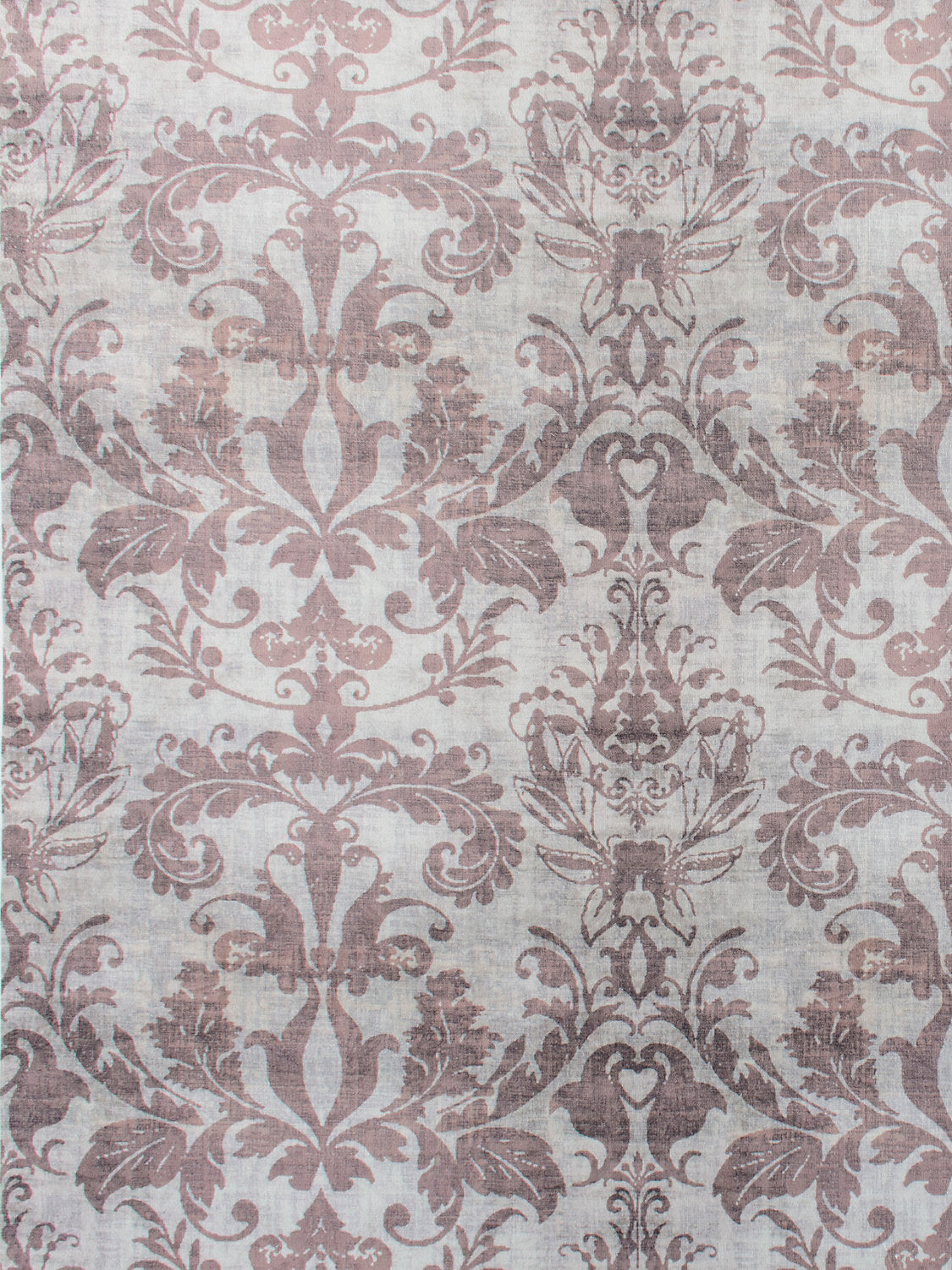 Palace Damask Printed Velvet - Sage - Scalamandre Fabric