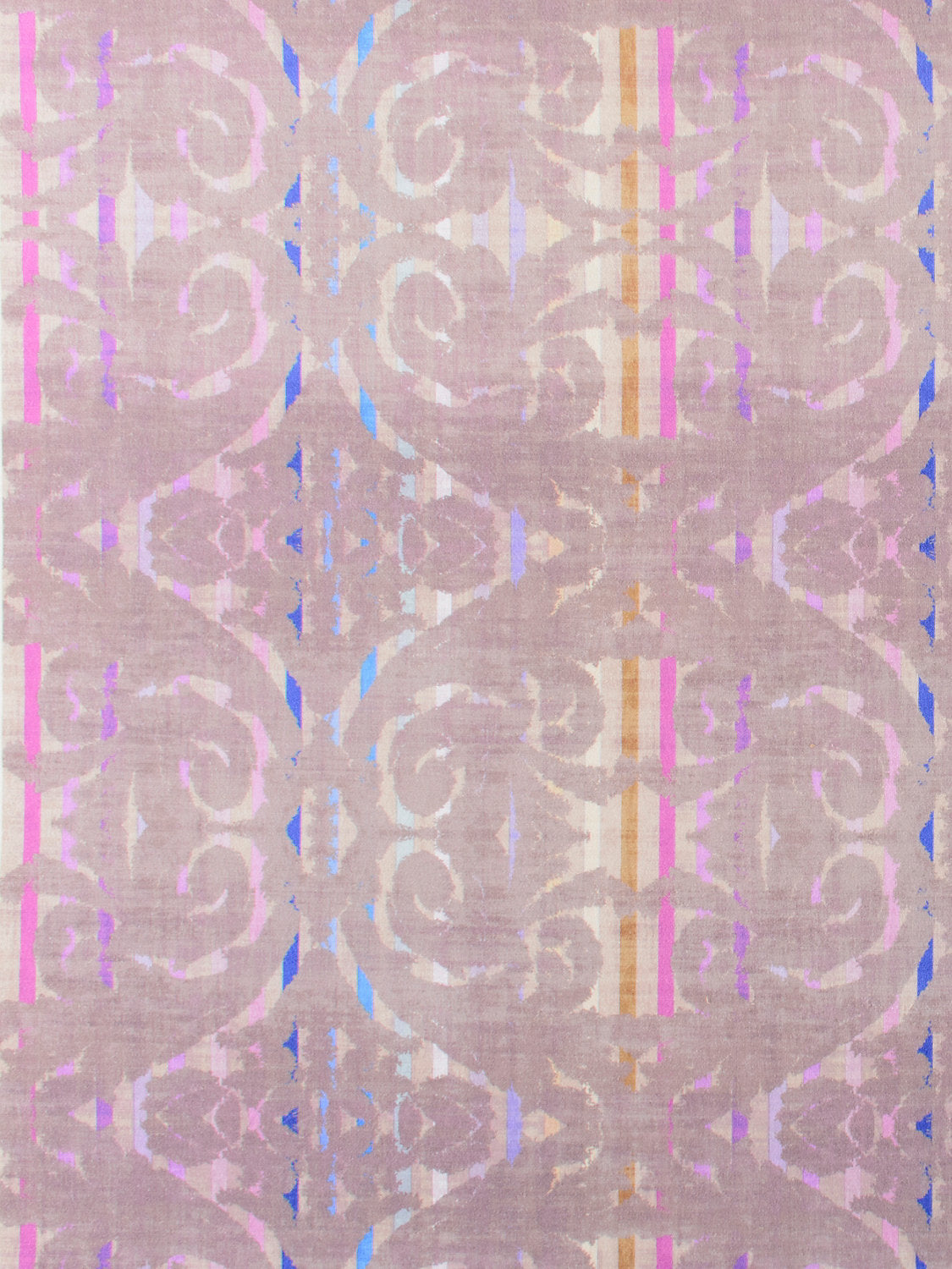 Dapper Printed Velvet - Taupe