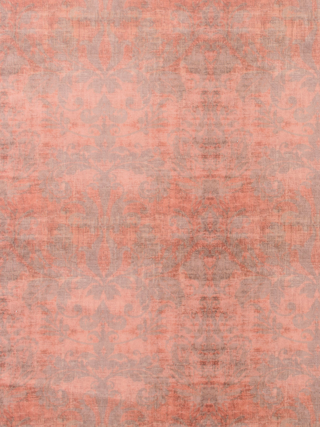 Palace Damask Printed Velvet - Clay - Scalamandre Fabric