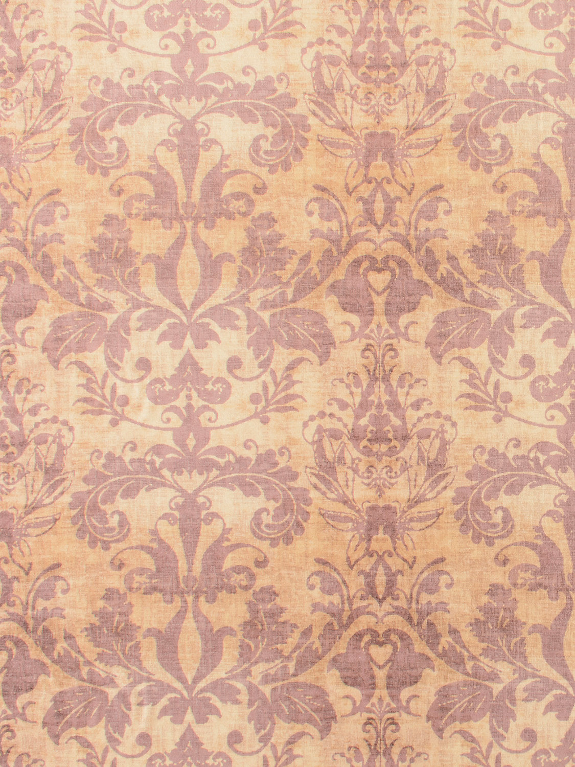 Palace Damask Printed Velvet - Gold - Scalamandre Fabric