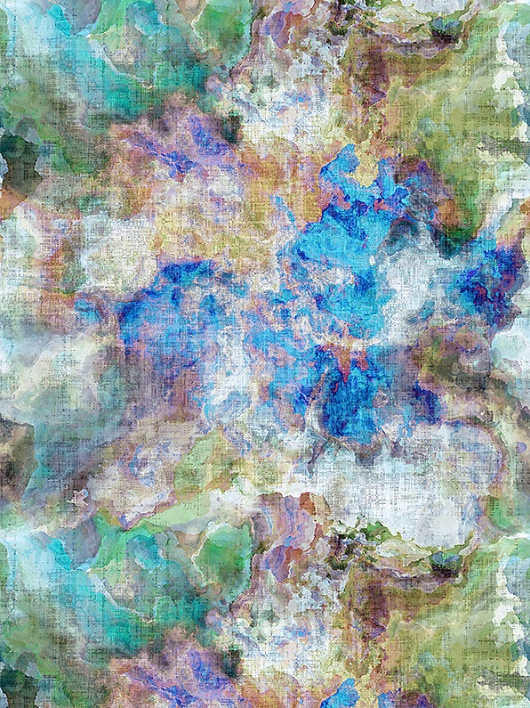 Impressionism Print - Coast - Scalamandre Fabric