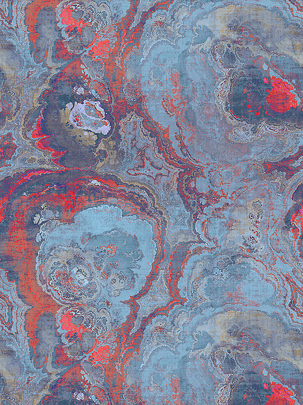 Agate Print - Lava