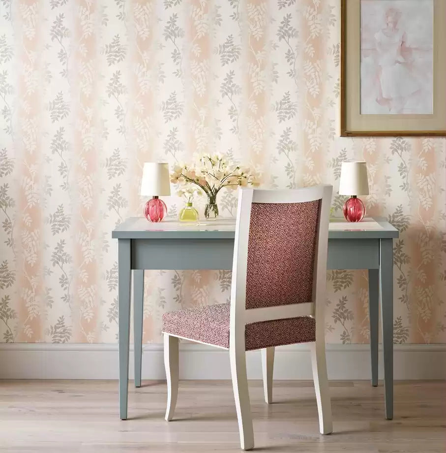 Ashdown Posingford Dove/Taupe - Nina Campbell - NCW4394-04 Wallcovering