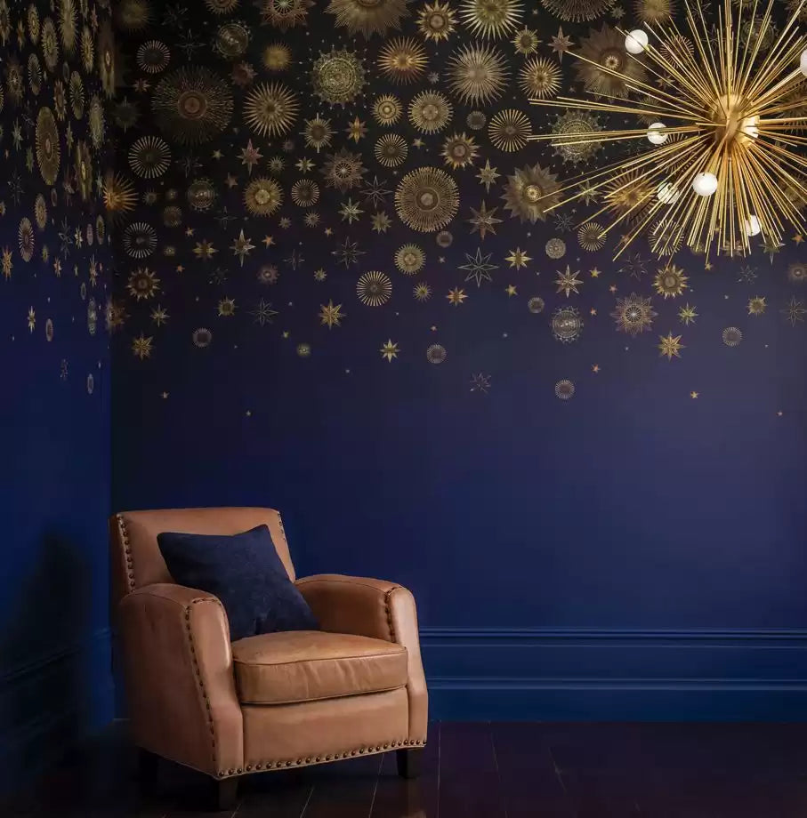 Daydreams Celestia Midnight - Matthew Williamson - W7495-01 Wallcovering