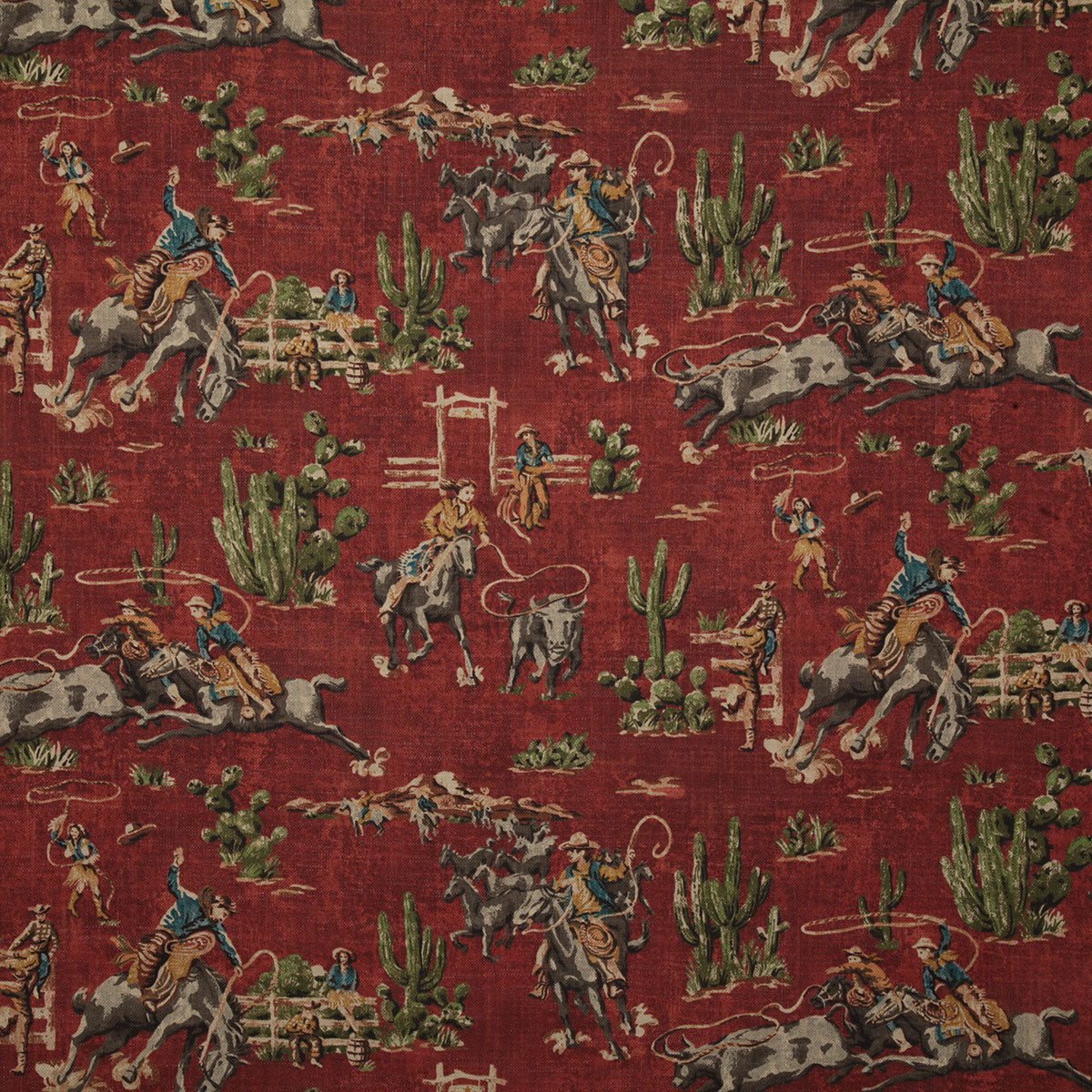 p6629-cowboys-brick-pindler - Pindler Fabric