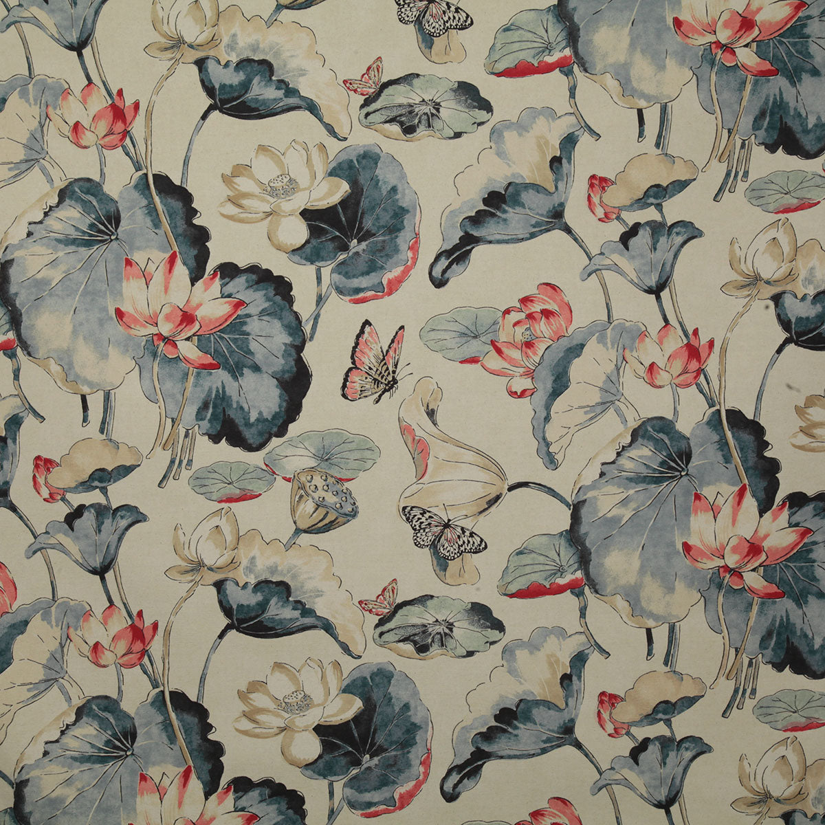 p6631-waterlily-chambray-pindler - Pindler Fabric