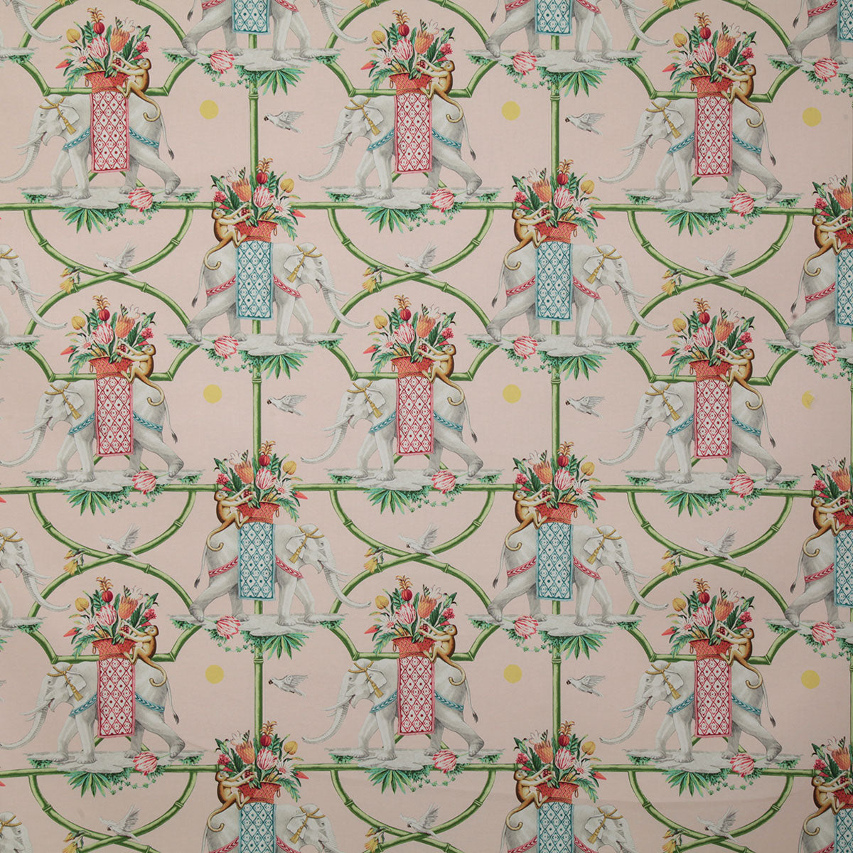 p6689-elephant-parade-petal-pindler - Pindler Fabric