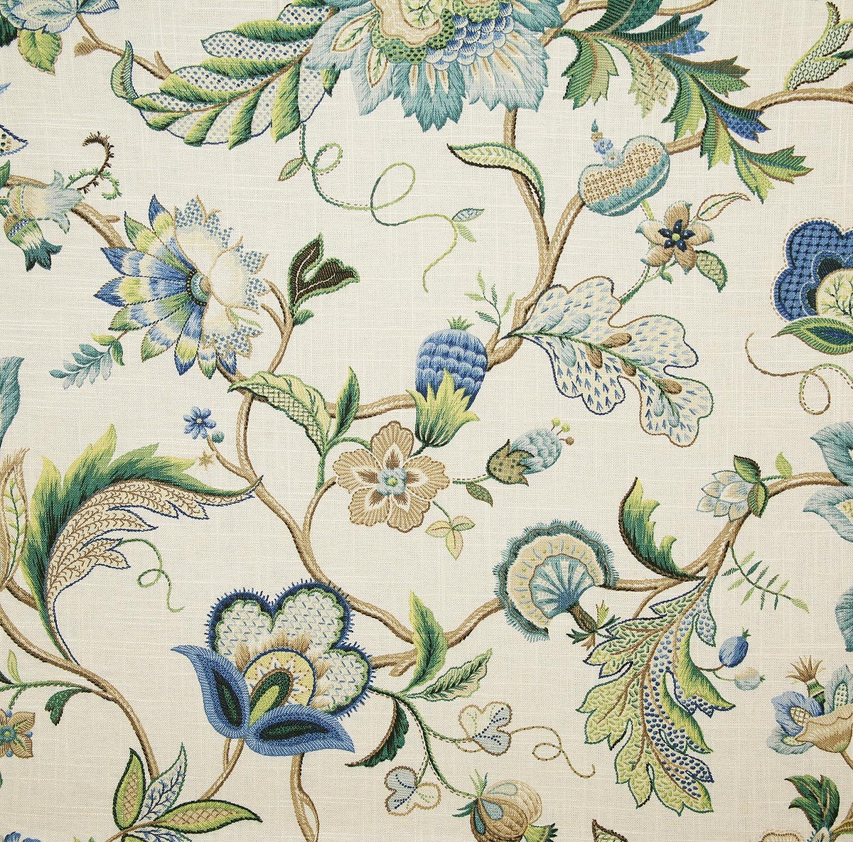 p9102-floranova-sapphire-pindler - Pindler Fabric