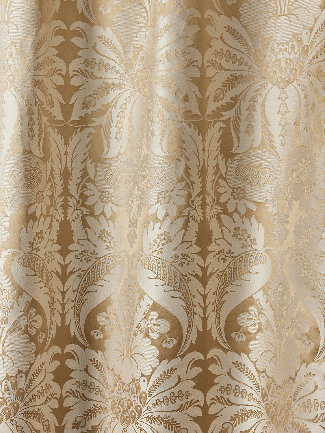 Estate Damask - Travertine - Scalamandre Fabric