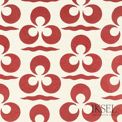 IZNIK-CHINTAMANI-CRESCENT-ALMOND-RED-SCHUMACHER-RW111CR43-255