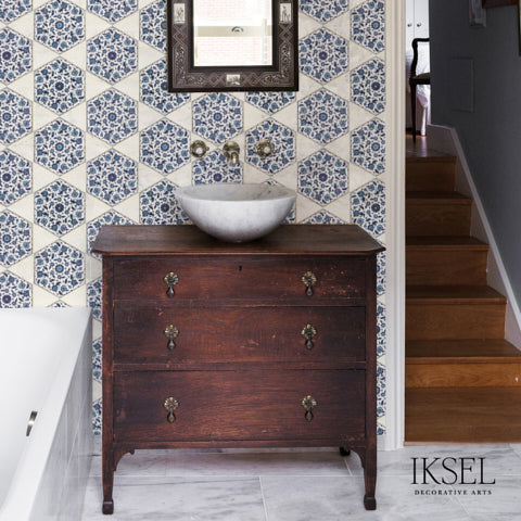 IZNIK-HEXAGONAL-TILES-ORIGINAL-SCHUMACHER-RW113CS01-255