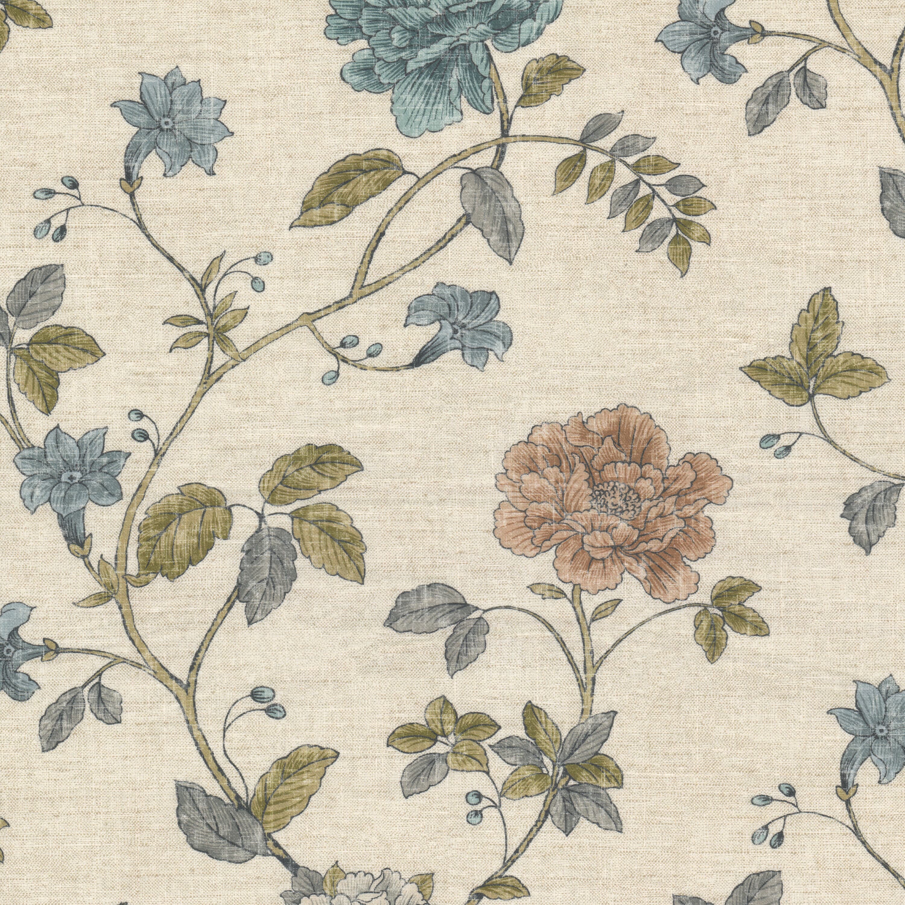 SALDANA-1-FRENCHBLUE-STOUT-TEXTILES - Stout Textiles Fabric