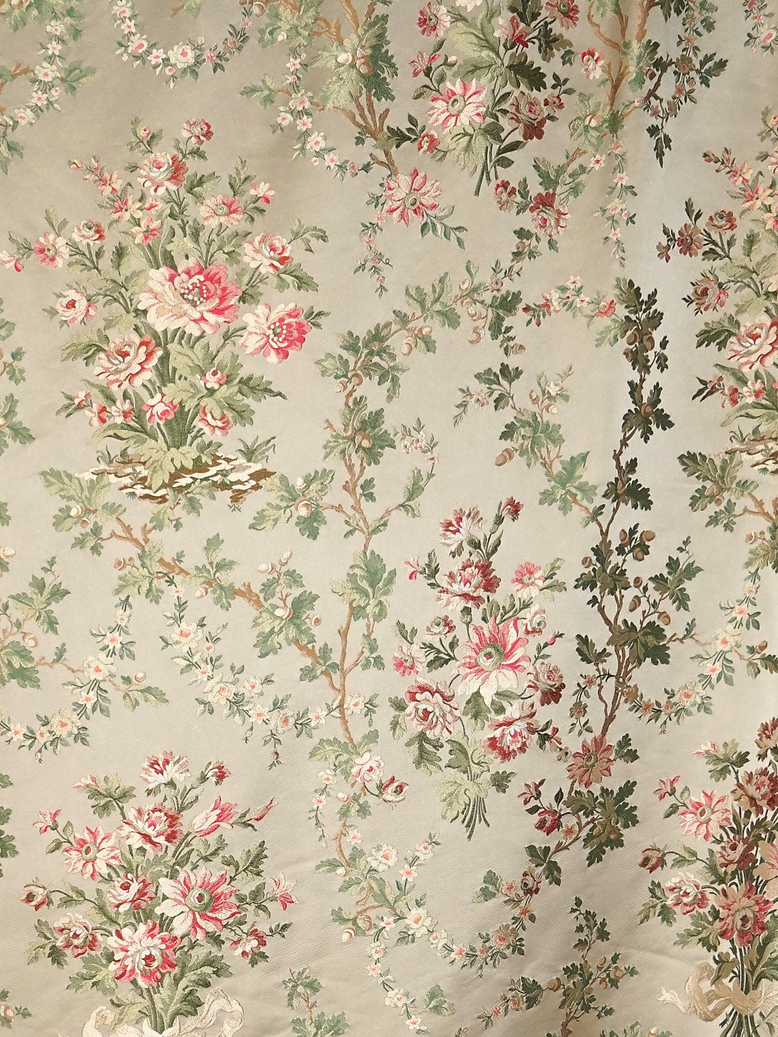 La Belle Jardiniere - Cream Rose - Scalamandre Fabric