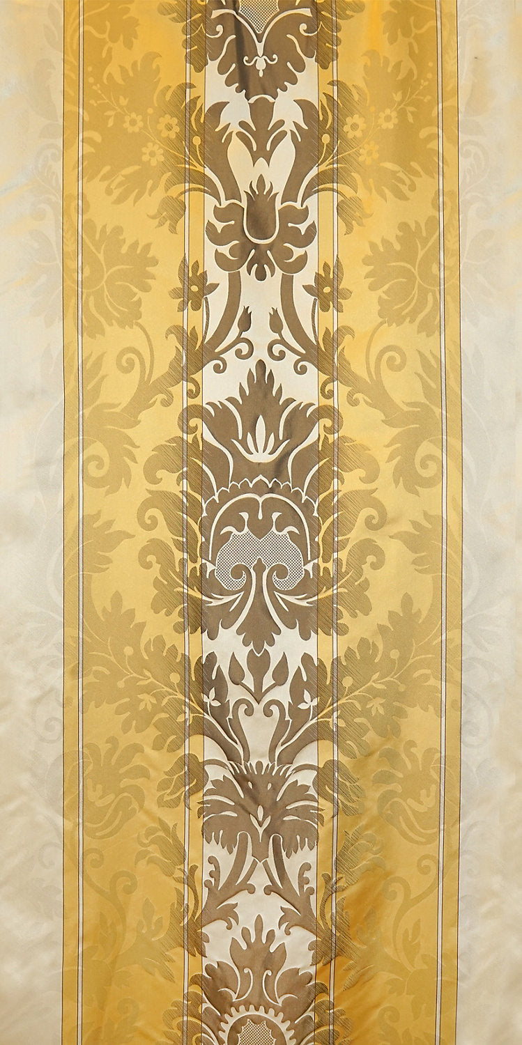 Aliplo - Gold/Cocoa - Scalamandre Fabric