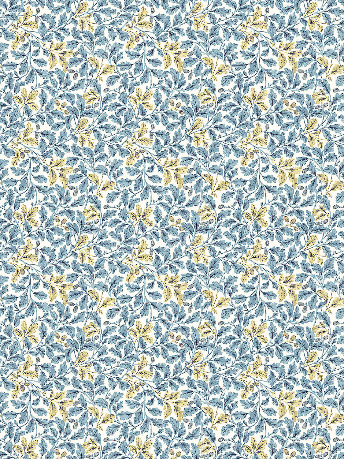 Oaktree Wallcovering - Golden Teal - Scalamandre Wallpaper