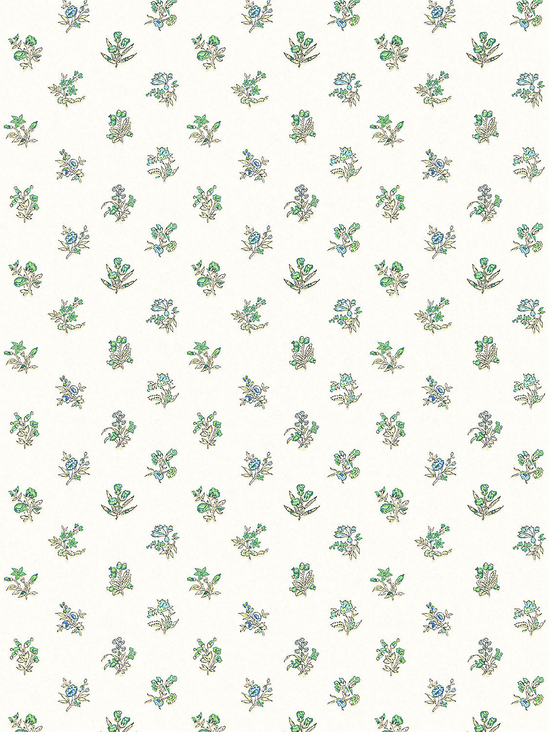 Summer Flora Wallcovering - Key Lime