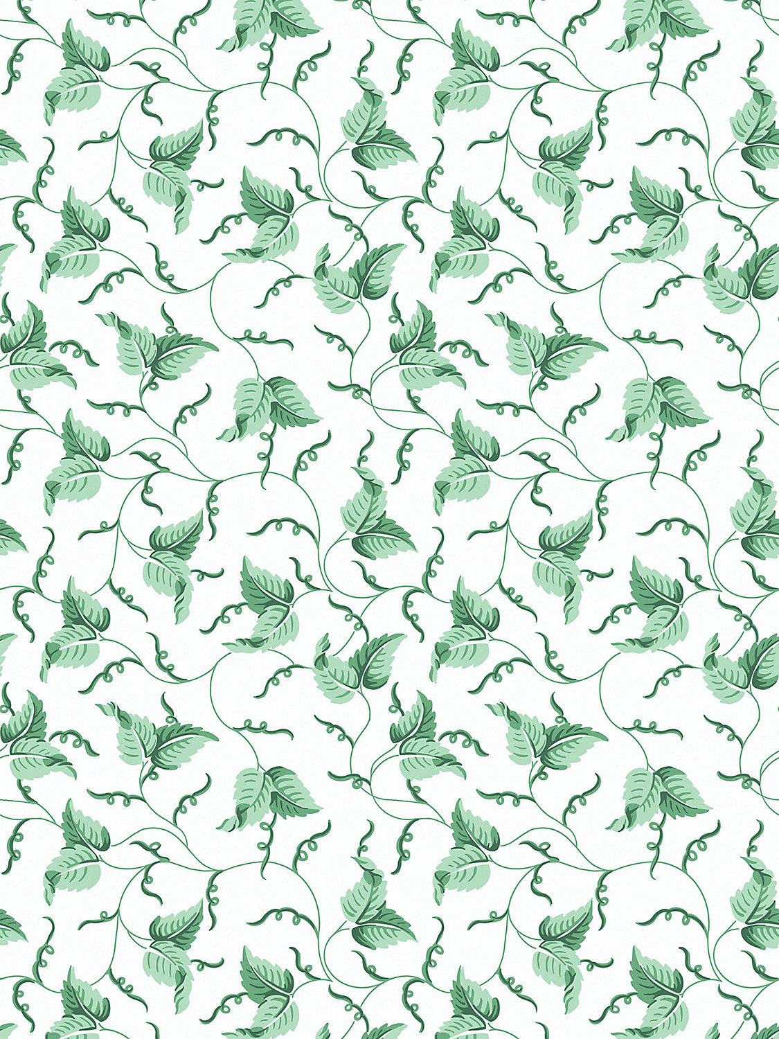 Angle Leaf Wallcovering - Jade - Scalamandre Wallpaper
