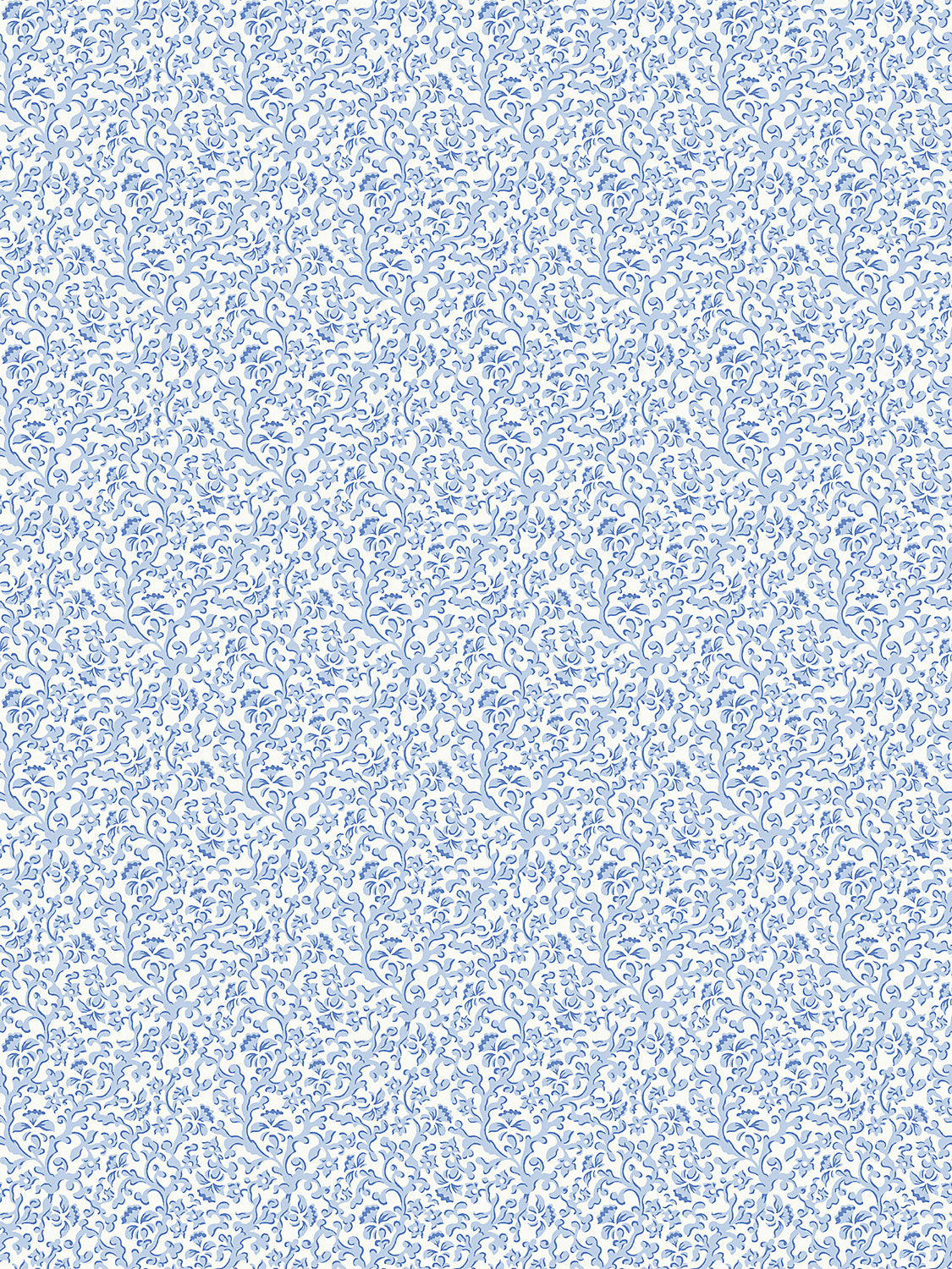 Bandbox Wallcovering - Bluebell