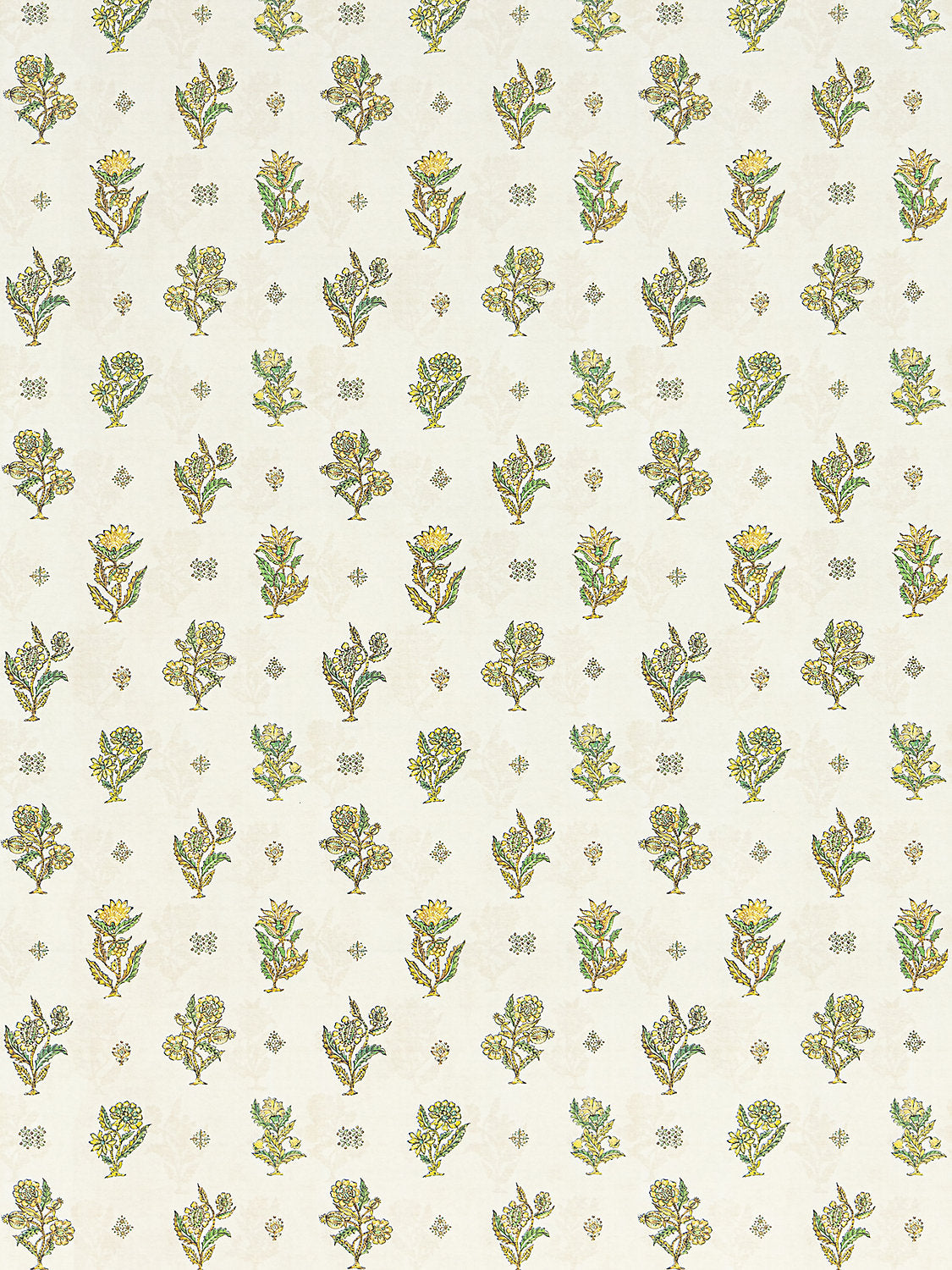 Calico Wallcovering - Lemongrass - Scalamandre Wallpaper