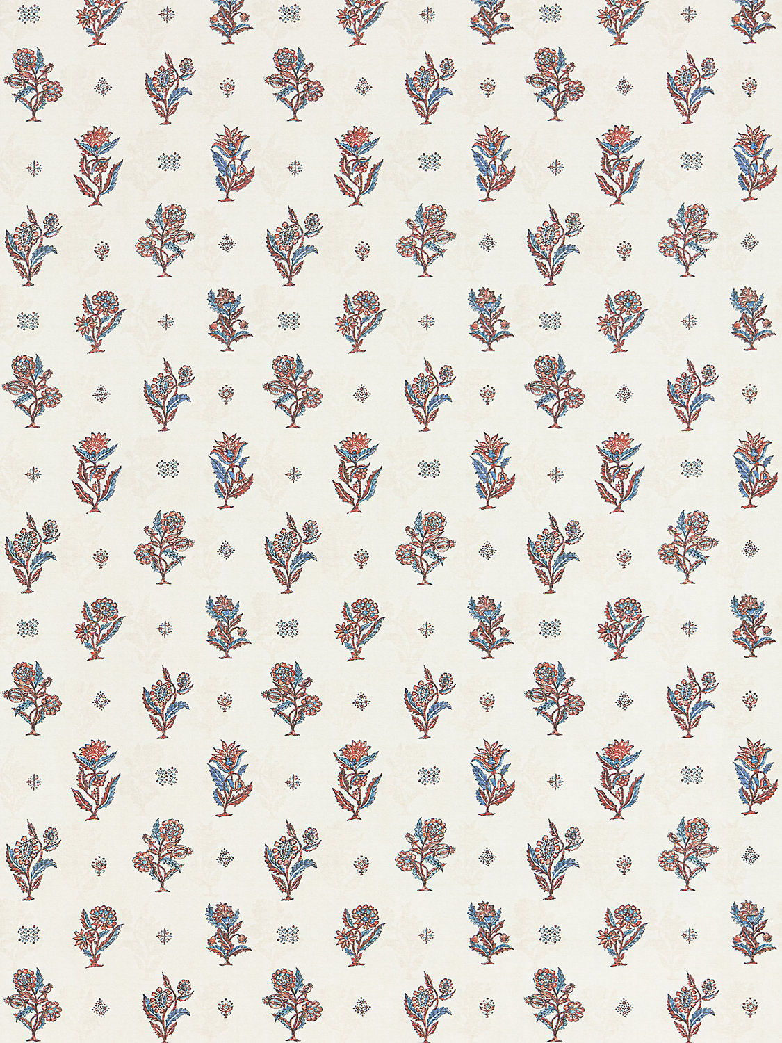 Calico Wallcovering - Ruby Peacock