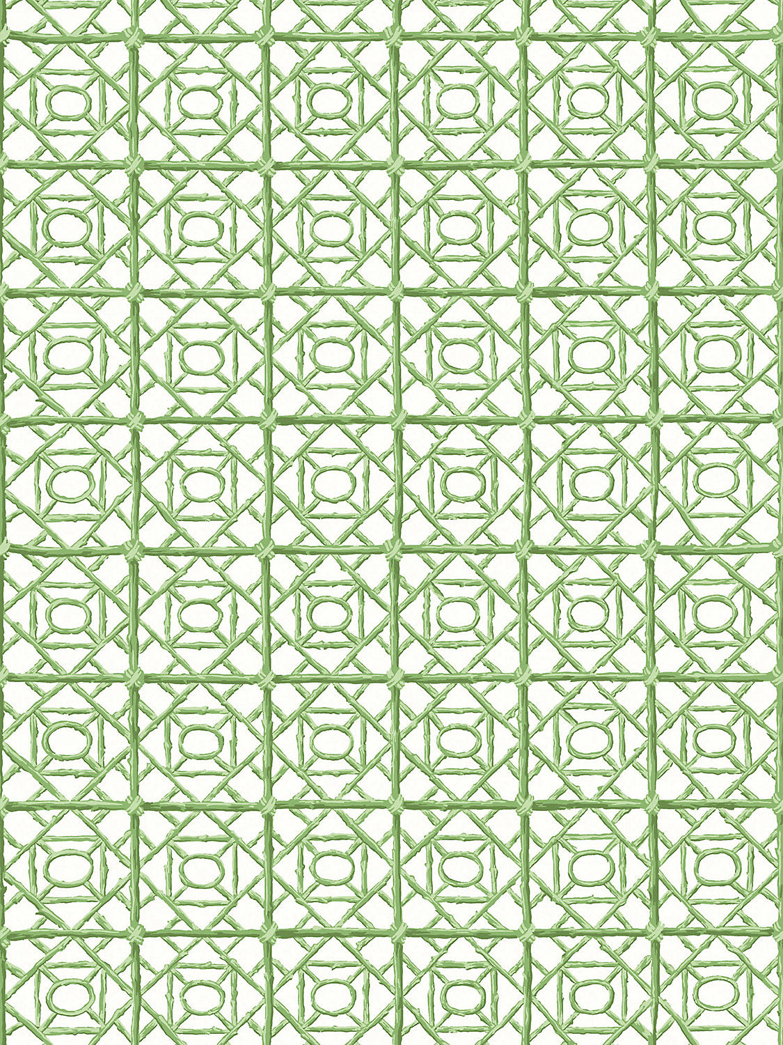 Ormond Fret Wallcovering - Grass