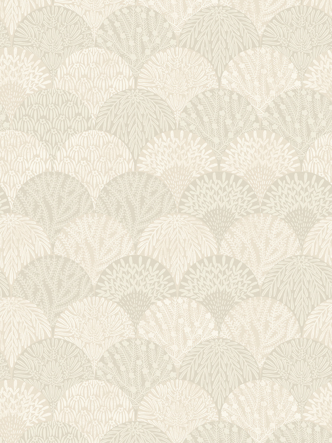 Herb Garden Wallcovering - Linen - Scalamandre Wallpaper