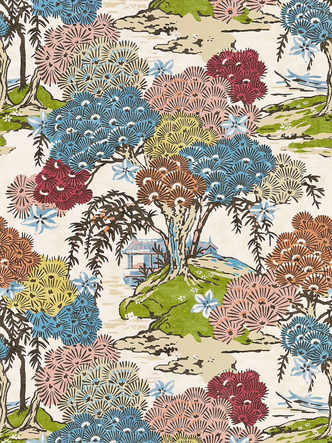 Sea Of Trees Print - Sunrise